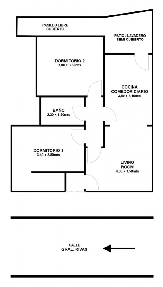 DEPARTAMENTO EN ALQUILER EN BELLA VISTA